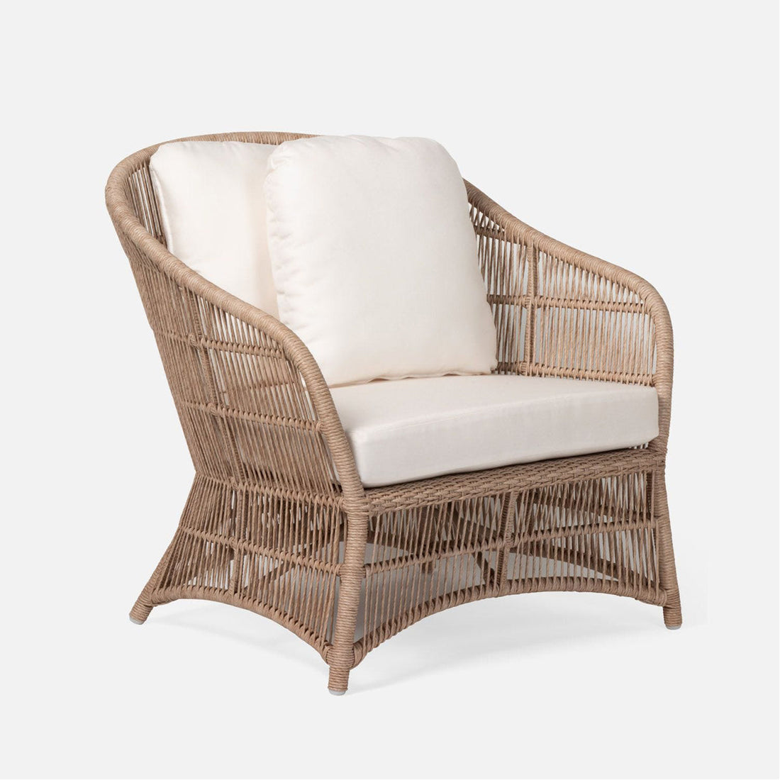 Made Goods Soma Outdoor Lounge Chair in Havel Performance Velvet