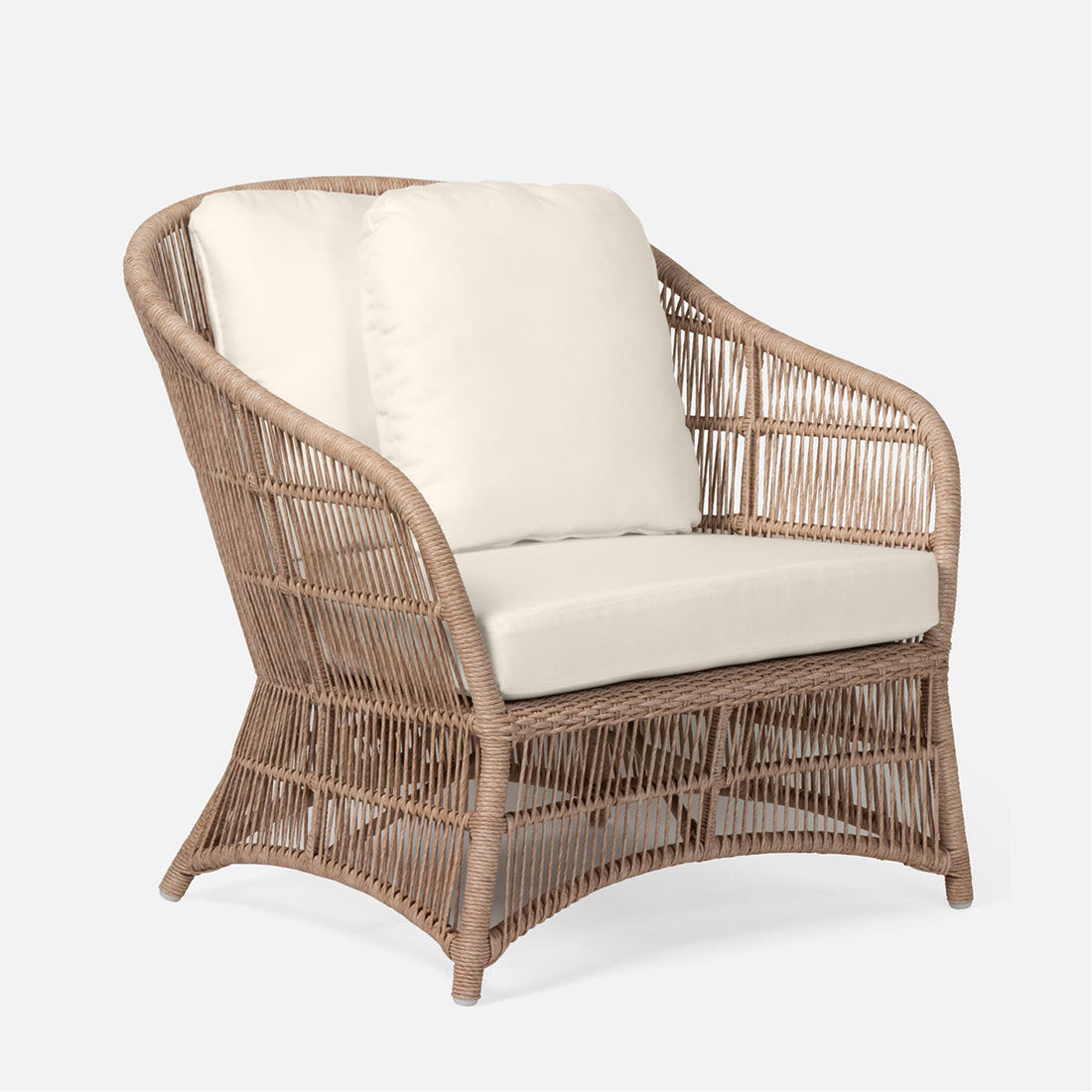 Made Goods Soma Outdoor Lounge Chair in Clyde Fabric