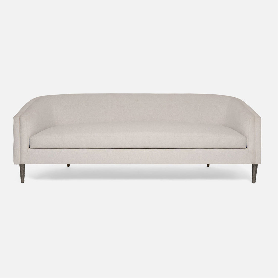 Made Goods Theron Upholstered Curved Back Sofa in Clyde Fabric