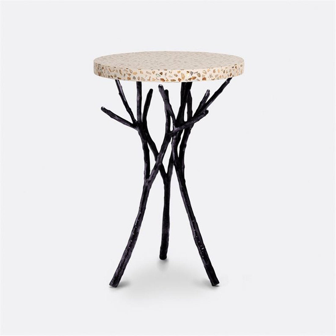 Made Goods Tressa Tree Bramble Table in Shell Top