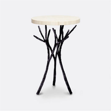 Made Goods Tressa Tree Bramble Table in Natural Bone Top