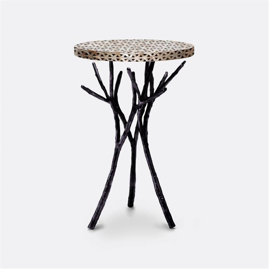 Made Goods Tressa Tree Bramble Table in Shell Top