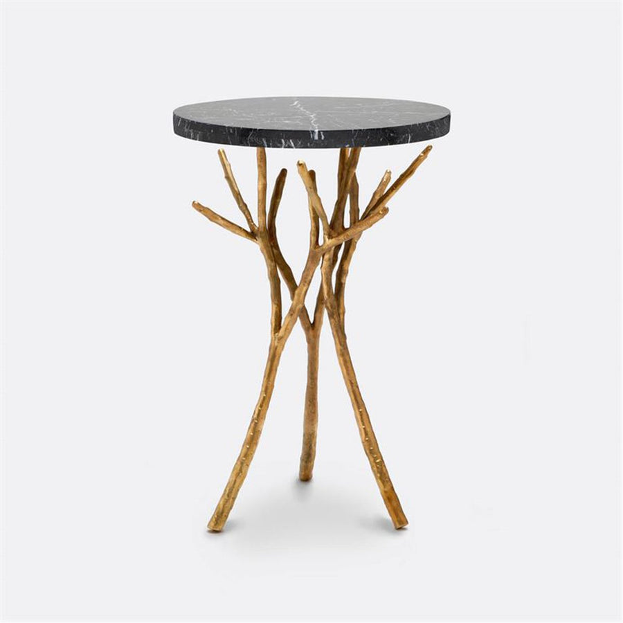 Made Goods Tressa Tree Bramble Table in Marble Top