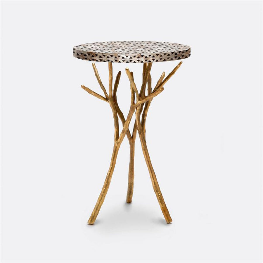 Made Goods Tressa Tree Bramble Table in Shell Top