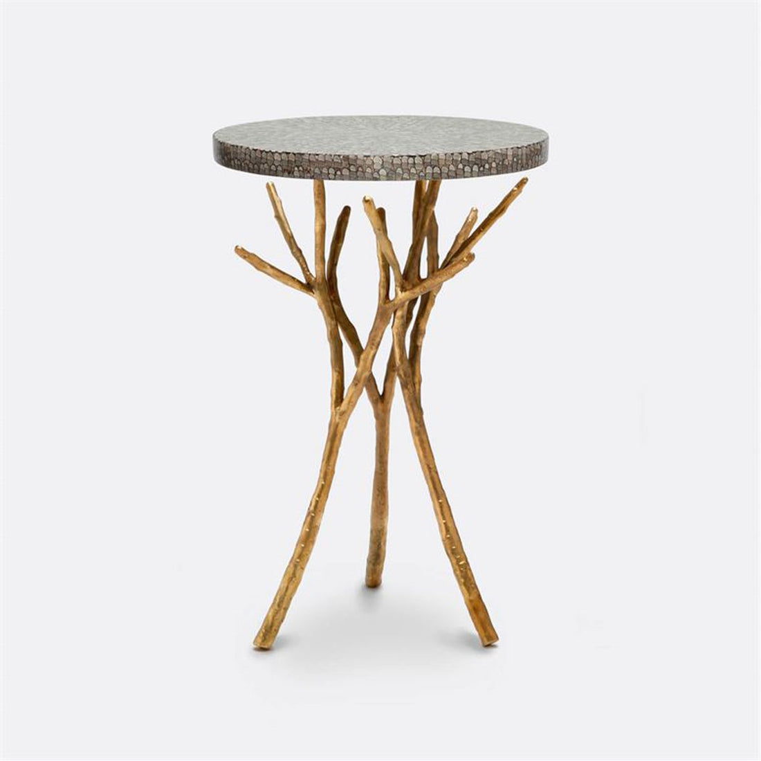 Made Goods Tressa Tree Bramble Table in Shell Top