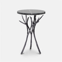 Made Goods Tressa Tree Bramble Table in Marble Top