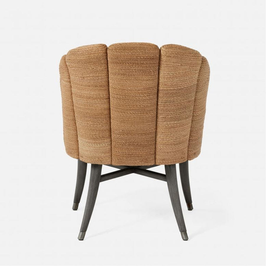 Made Goods Vivaan Shell Upholstered Dining Chair, Alsek Fabric