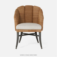 Made Goods Vivaan Shell Upholstered Dining Chair, Havel Velvet