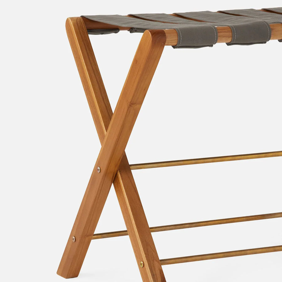 Made Goods Walvia Canvas Luggage Rack