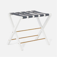 Made Goods Walvia Luggage Rack in Full-Grain Leather