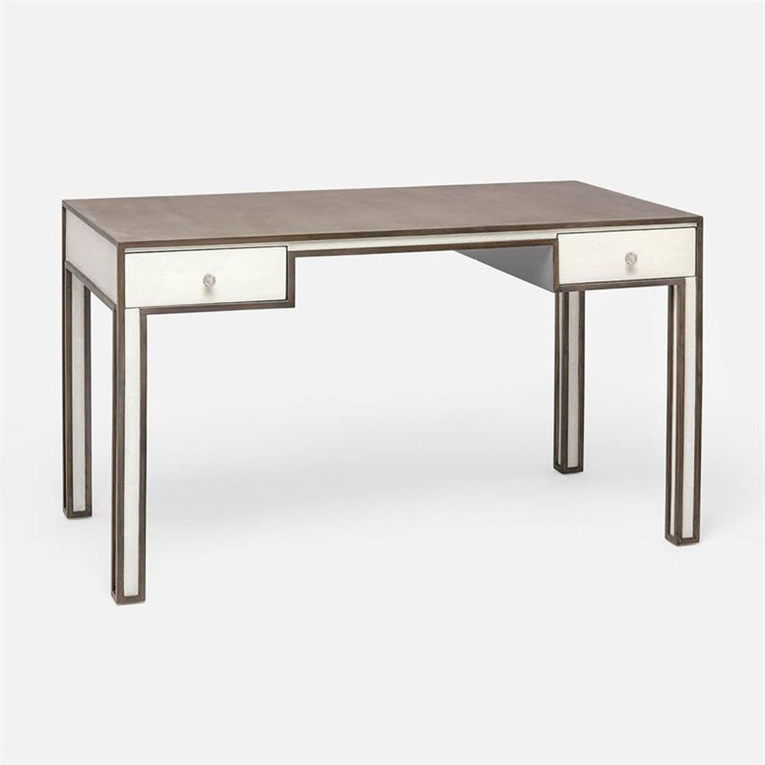 Made Goods Wolfred Faux Shagreen Oak Desk