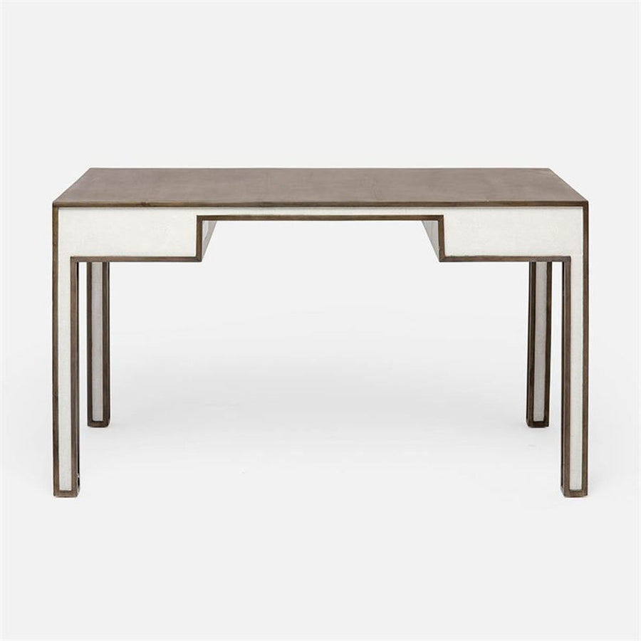 Made Goods Wolfred Faux Shagreen Oak Desk