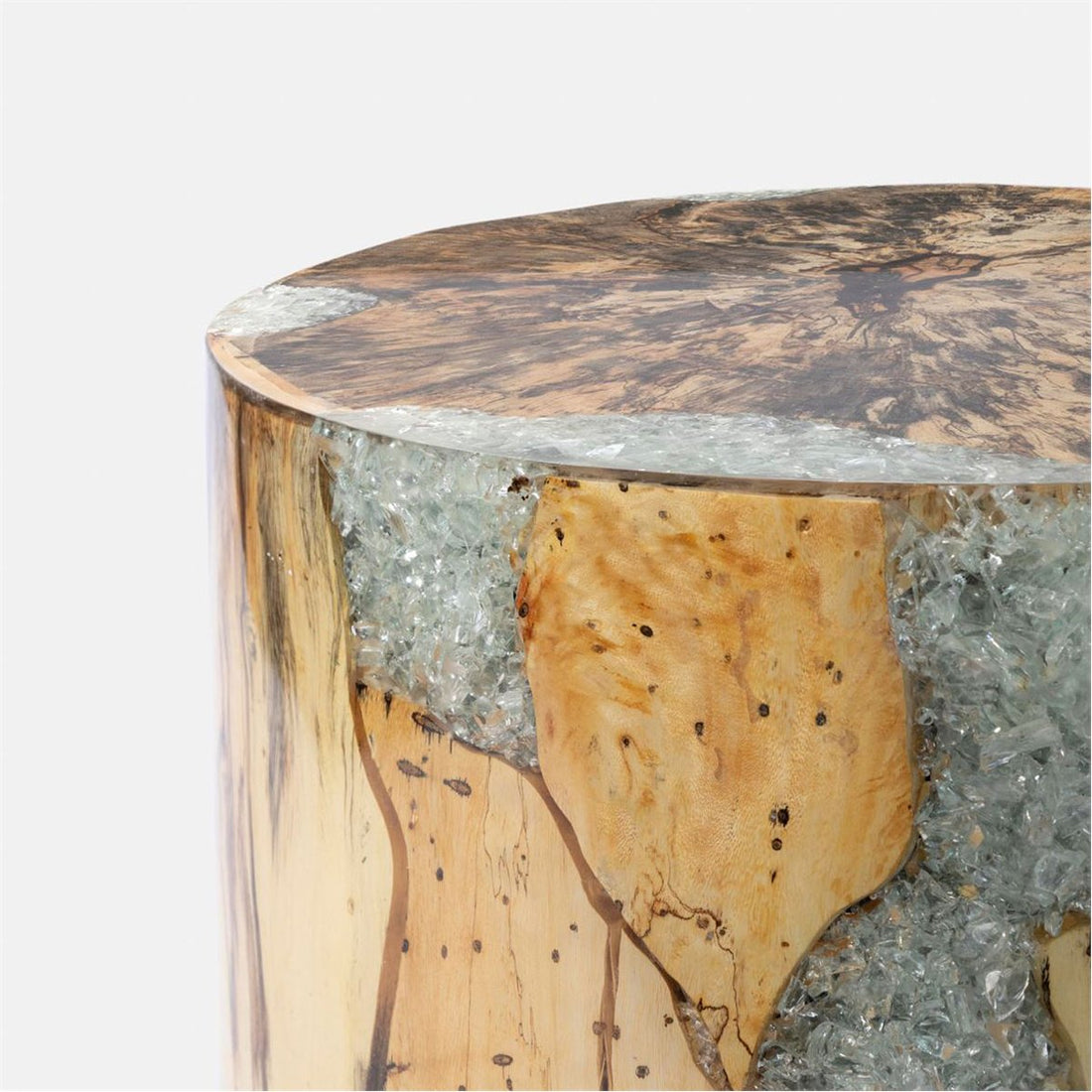 Made Goods Wyatt Tamarind Wood Stool