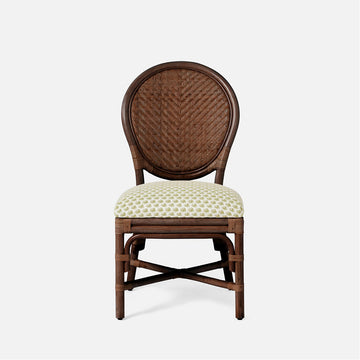 Made Goods Zondra French-Style Dining Chair in Brenta Cotton/Jute