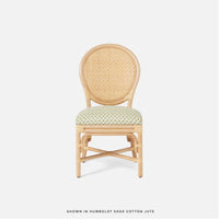 Made Goods Zondra Rattan Dining Chair in Lambro Boucle