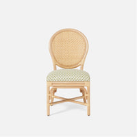 Made Goods Zondra French-Style Woven Dining Chair in Alsek Fabric