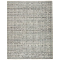 Jaipur Gaia Arinna Tribal Floral Gray Light Blue GAI02 Rug