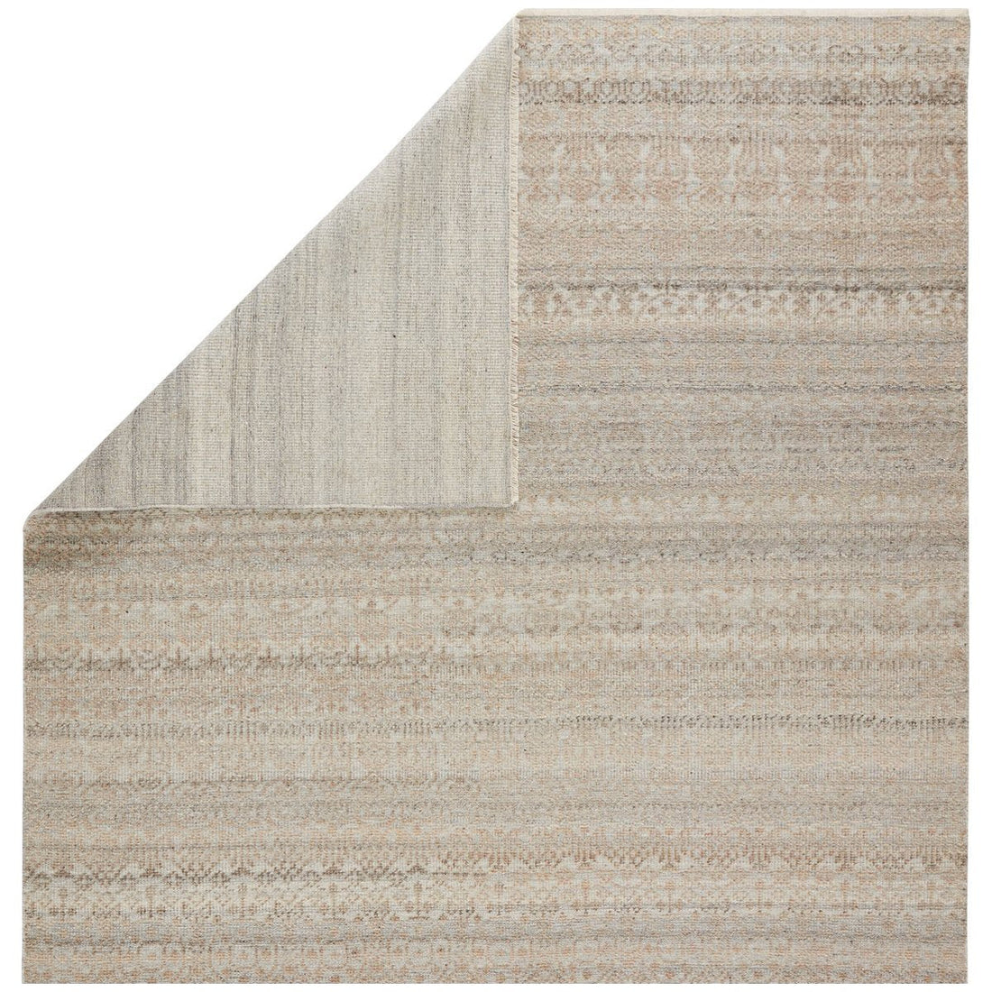 Jaipur Gaia Kora Trellis Oriental Gray Beige GAI03 Rug