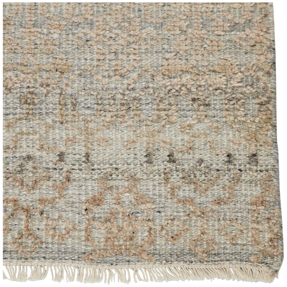 Jaipur Gaia Kora Trellis Oriental Gray Beige GAI03 Rug