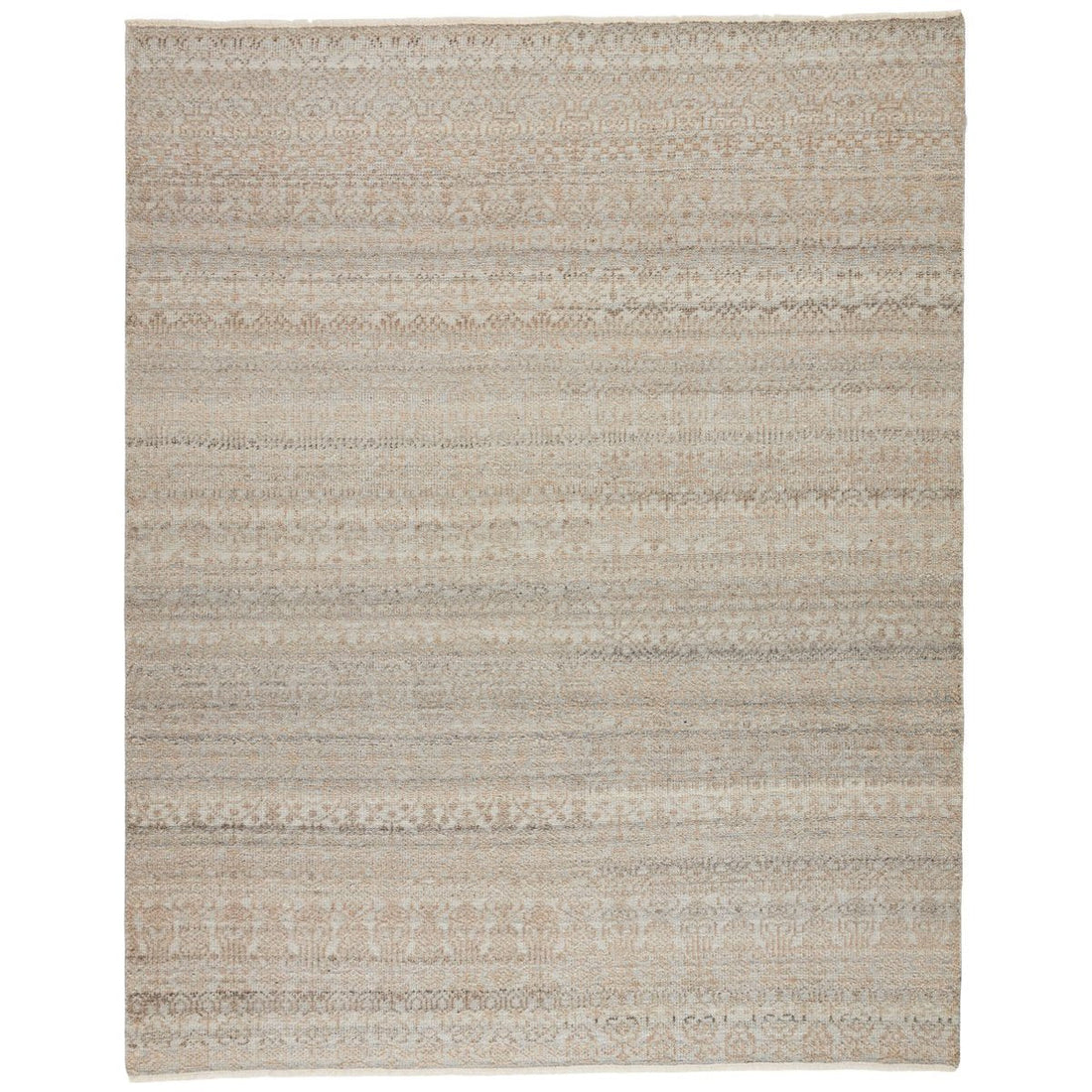 Jaipur Gaia Kora Trellis Oriental Gray Beige GAI03 Rug