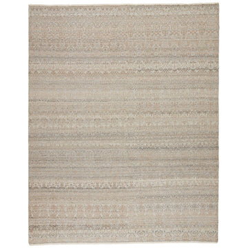 Jaipur Gaia Kora Trellis Oriental Gray Beige GAI03 Rug