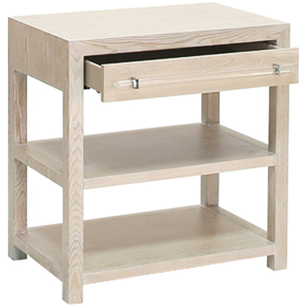 Worlds Away Garbo 1-Drawer Side Table