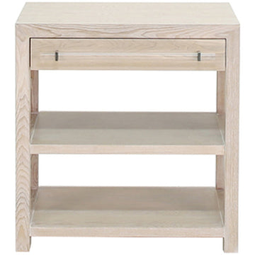 Worlds Away Garbo 1-Drawer Side Table