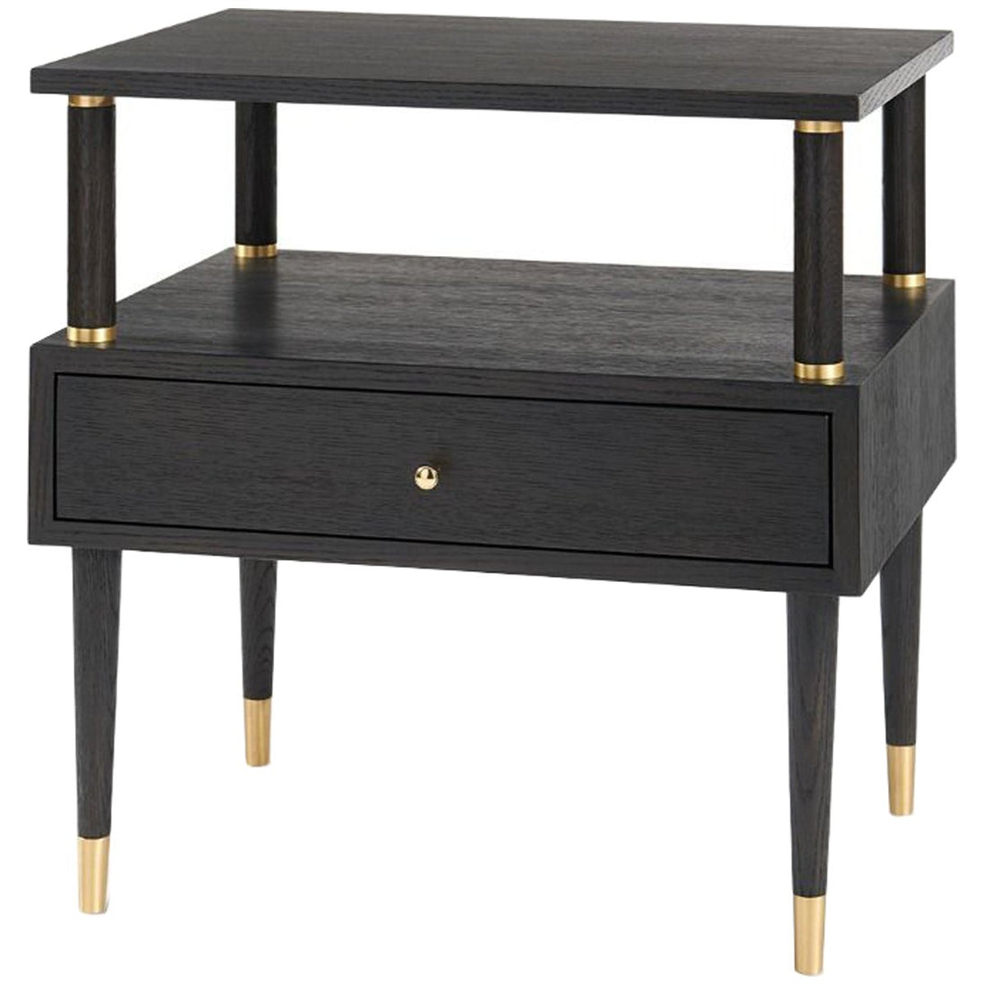 Villa & House Gabriel 1-Drawer Side Table