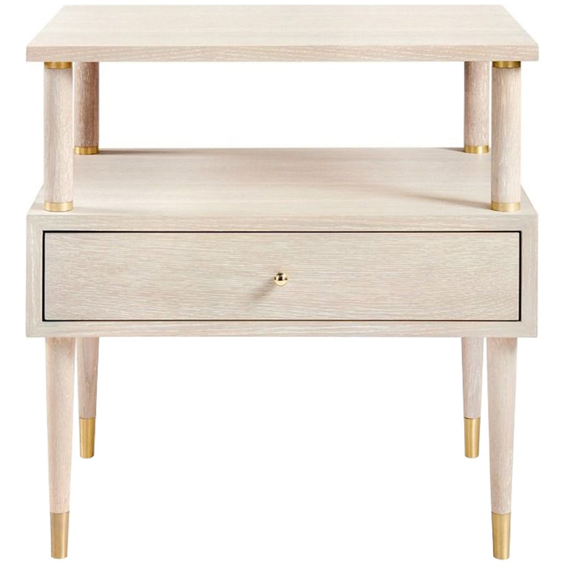 Villa & House Gabriel 1-Drawer Side Table