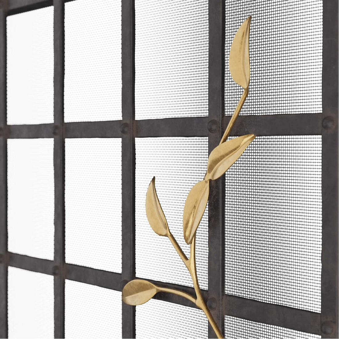 Arteriors Rivet Fire Screen