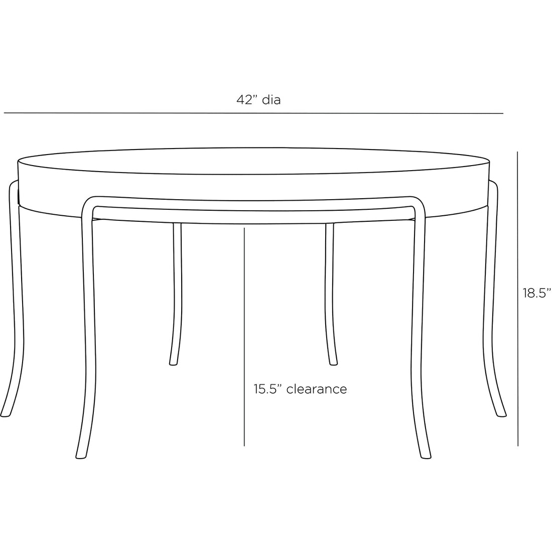 Arteriors Mosquito Coffee Table