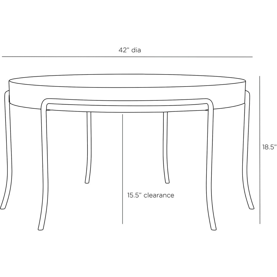 Arteriors Mosquito Coffee Table