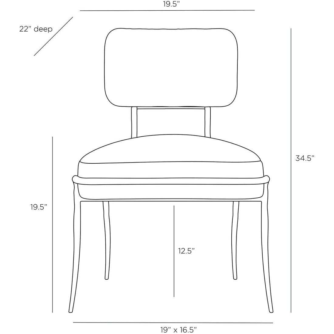 Arteriors Mosquito Chair