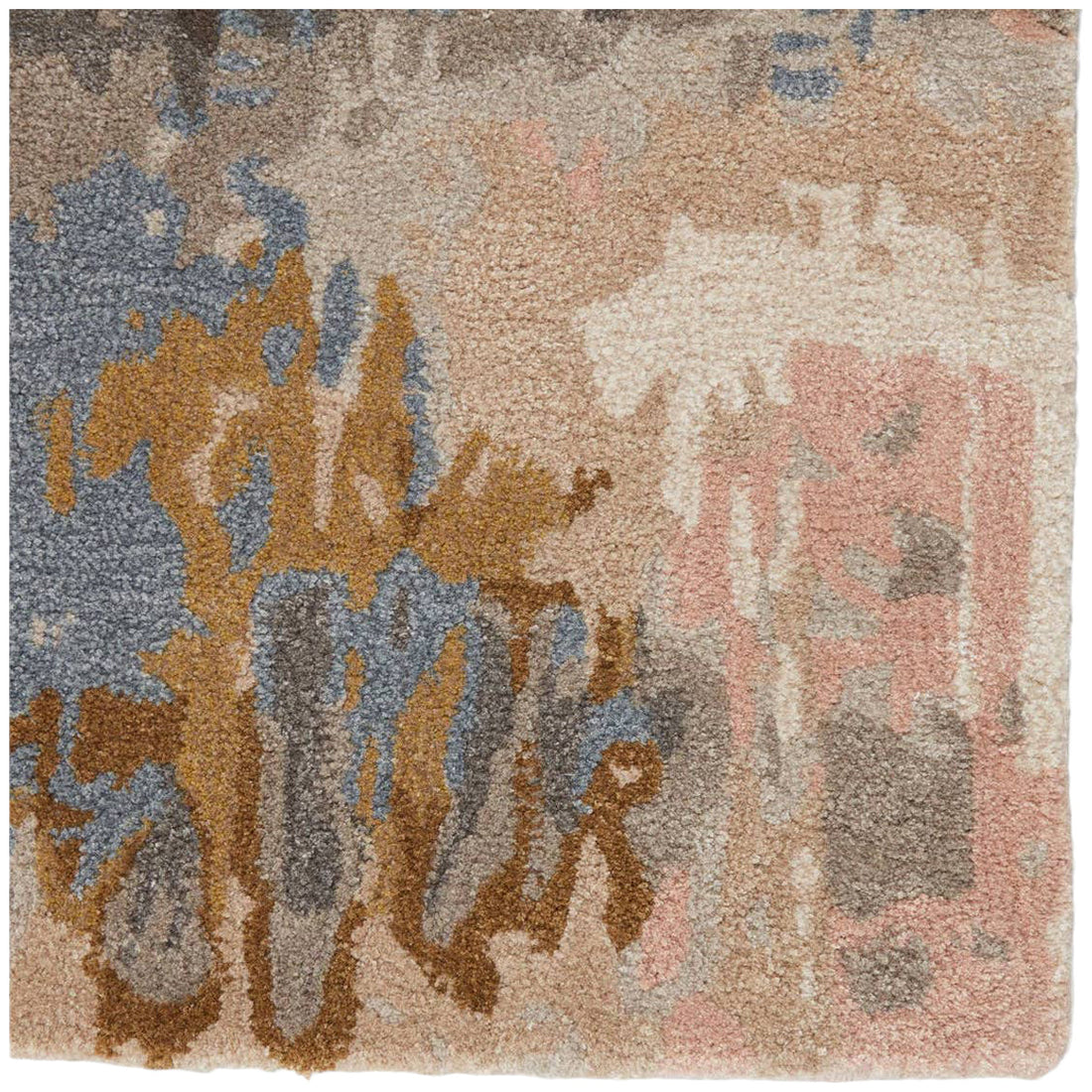 Jaipur Genesis Benna Abstract Blush Light Blue GES17 Area Rug