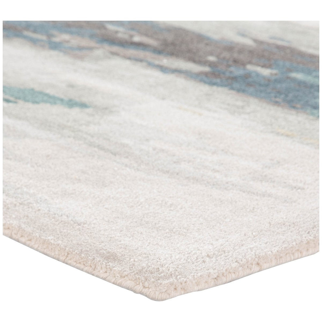 Jaipur Genesis Ryenn Abstract Teal Gray GES20 Rug