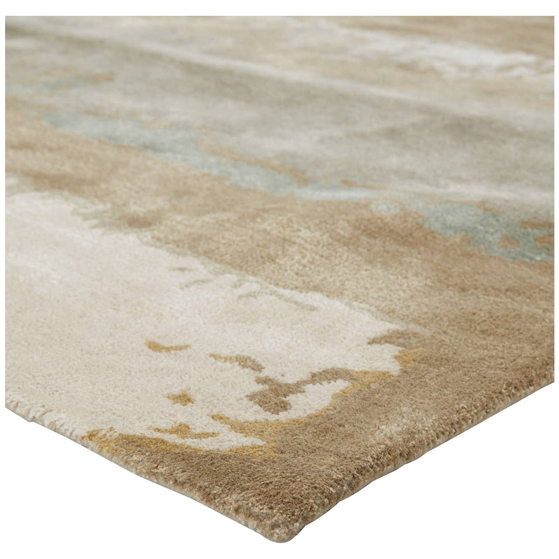 Jaipur Genesis Juna Abstract Tan Yellow GES24 Area Rug