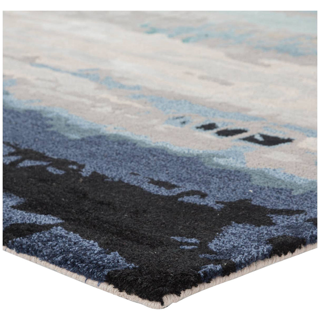 Jaipur Genesis Benna Abstract Blue Gray GES27 Area Rug