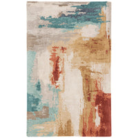 Jaipur Genesis Swisher Abstract Blue Red GES30 Rug