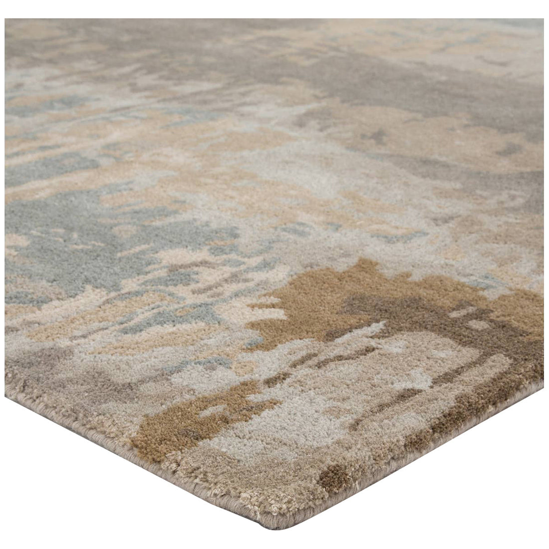 Jaipur Genesis Benna Abstract Brown Gray GES32 Area Rug