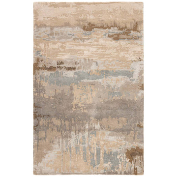 Jaipur Genesis Benna Abstract Brown Gray GES32 Area Rug