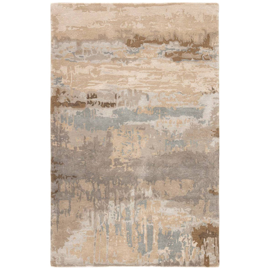 Jaipur Genesis Benna Abstract Brown Gray GES32 Area Rug