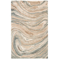 Jaipur Genesis Atha Abstract Tan Green GES33 Area Rug