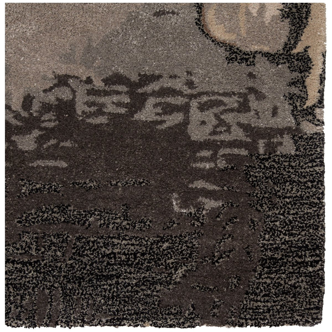 Jaipur Genesis Juna Abstract Black Taupe GES38 Rug