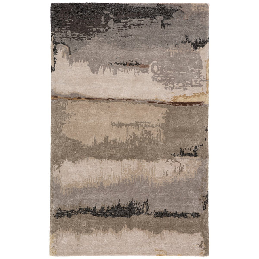 Jaipur Genesis Juna Abstract Black Taupe GES38 Rug