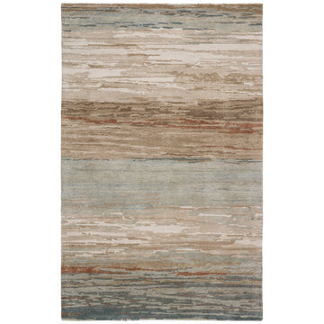 Jaipur Genesis Mondrian Abstract Tan Light Gray GES39 Rug