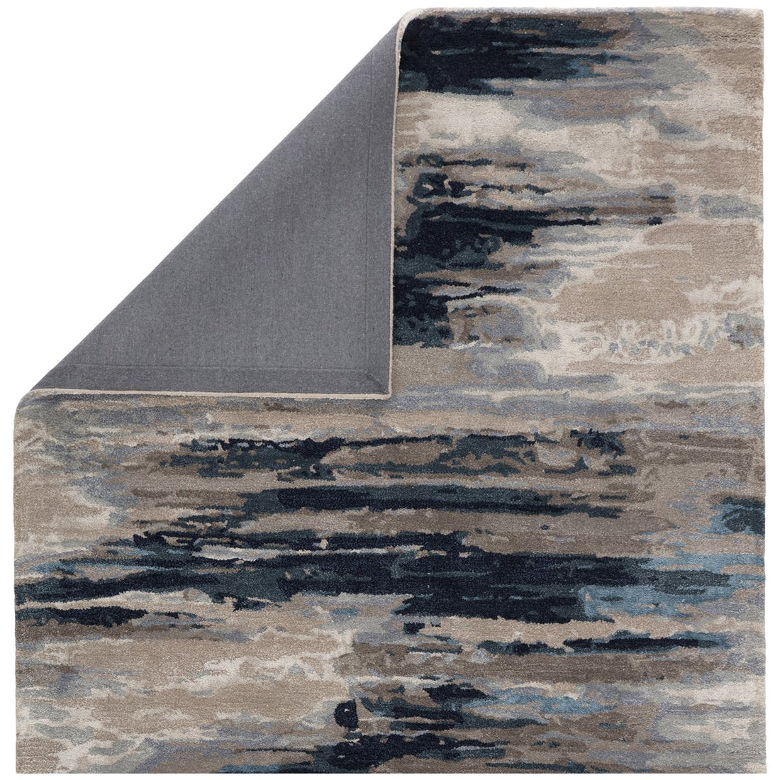 Jaipur Genesis Ryenn Abstract Dark Blue Gray GES40 Rug