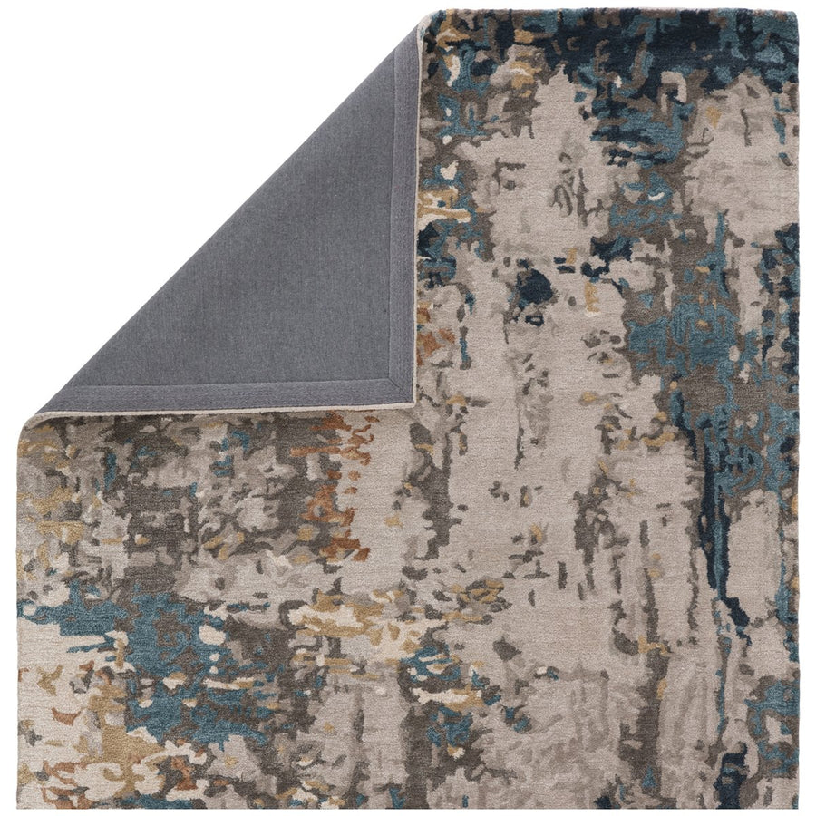 Jaipur Genesis Segall Abstract Dark Blue Gray GES42 Rug