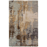 Jaipur Genesis Matcha Abstract Gray Gold GES44 Rug