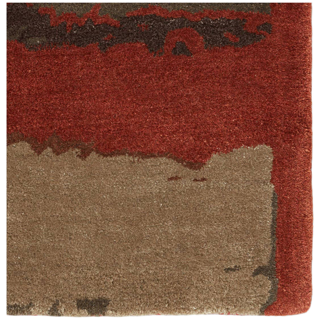 Jaipur Genesis Juna Abstract Red Brown GES52 Area Rug