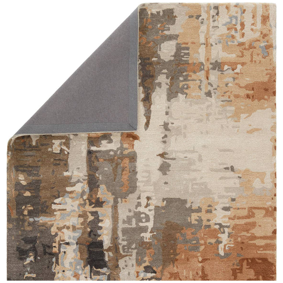 Jaipur Genesis Matcha Abstract Gray Tan GES55 Area Rug